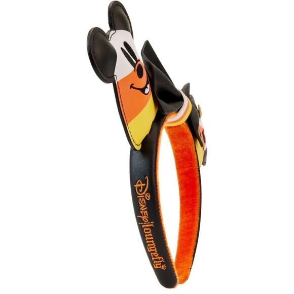 Mickey and Minnie Mouse Candy Corn Ear Headband Loungefly Disney Mickey & Minnie Mouse Candy Corn Ears Headband NWT